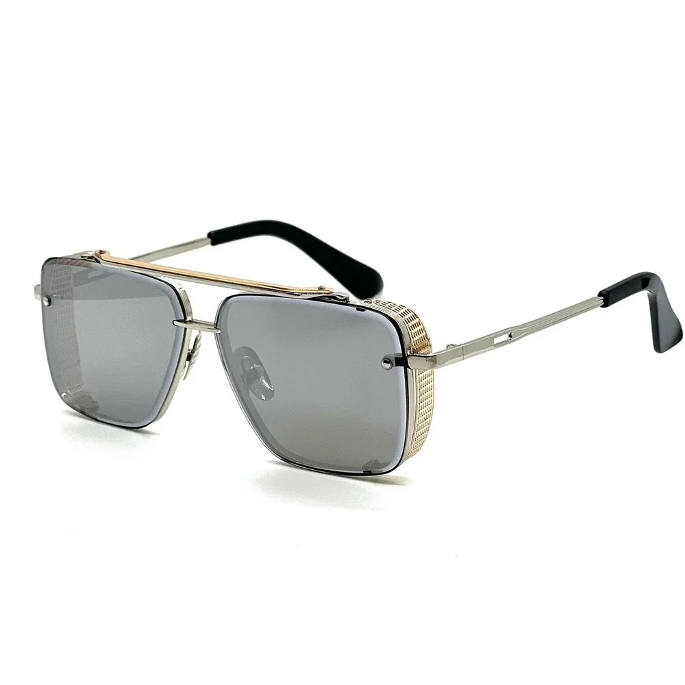 Square Aviator Sunglasses Mirror Lens Designer Men Women‎ Sunglasses Eye Glasses